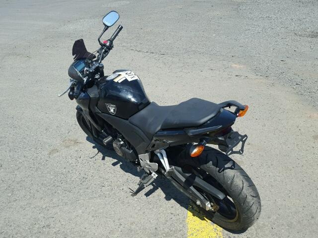 MLHPC4517D5000209 - 2013 HONDA CB500 F BLACK photo 3