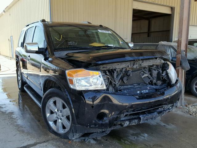 5N1BA08D59N602563 - 2009 NISSAN ARMADA SE BLACK photo 1