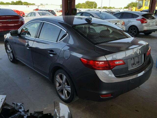 19VDE1F32EE000566 - 2014 ACURA ILX 20 CHARCOAL photo 3