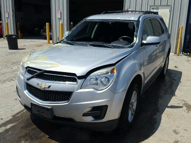 2CNALDEC6B6225907 - 2011 CHEVROLET EQUINOX LT SILVER photo 2