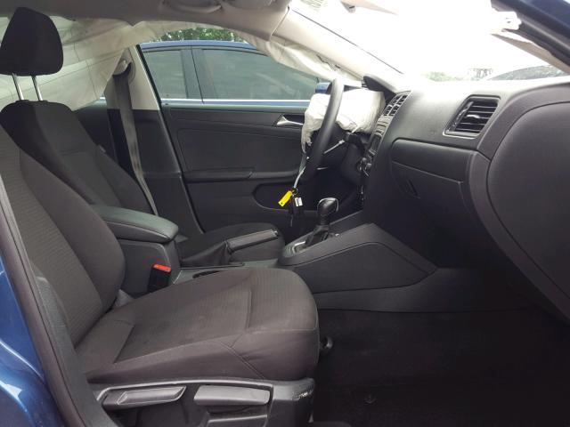 3VW2K7AJ8FM285309 - 2015 VOLKSWAGEN JETTA BASE 蓝色 照片 5