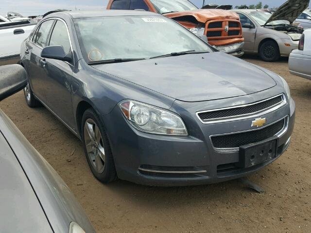 1G1ZH57B294241979 - 2009 CHEVROLET MALIBU GRAY photo 1