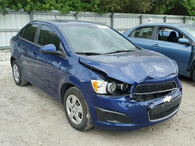 1G1JA5SH8E4131882 - 2014 CHEVROLET SONIC LS BLUE photo 1