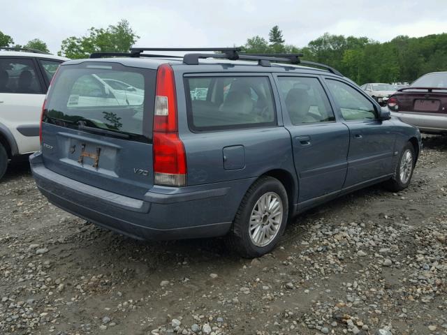 YV1SW64A942385964 - 2004 VOLVO V70 BLUE photo 4