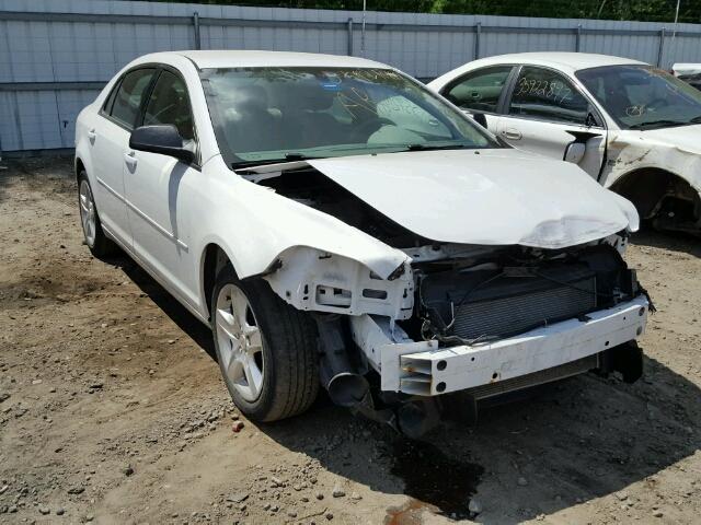 1G1ZB5E03CF376242 - 2012 CHEVROLET MALIBU LS WHITE photo 1