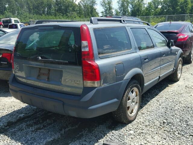 YV1SZ59H431106285 - 2003 VOLVO XC70 GREEN photo 4