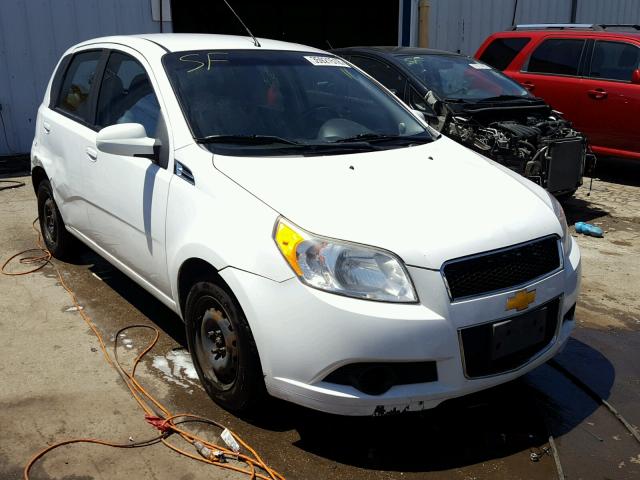 KL1TD6DE1BB125470 - 2011 CHEVROLET AVEO LS WHITE photo 1