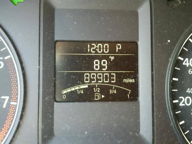 3VW2K7AJ1CM336922 - 2012 VOLKSWAGEN JETTA BASE 黑色 照片 8