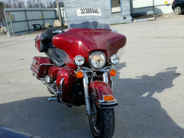 1HD1FCW186Y649607 - 2006 HARLEY-DAVIDSON FLHTCUI MAROON photo 1