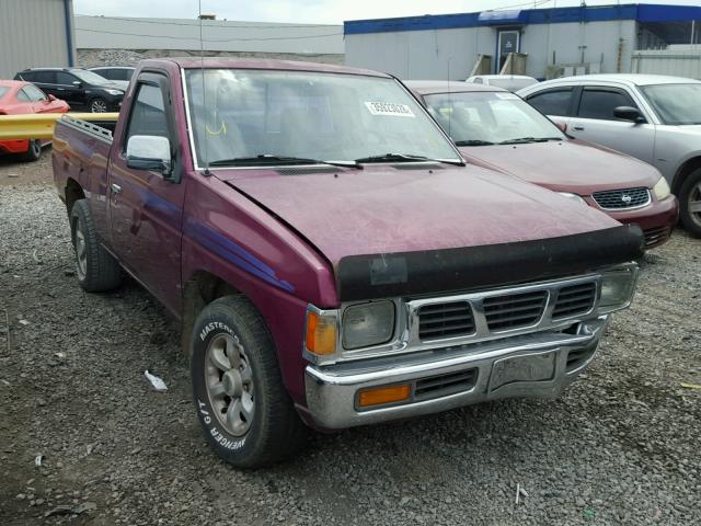 1N6SD11S8TC361981 - 1996 NISSAN TRUCK BASE PURPLE photo 1