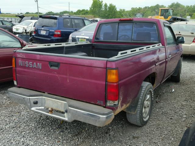 1N6SD11S8TC361981 - 1996 NISSAN TRUCK BASE PURPLE photo 4