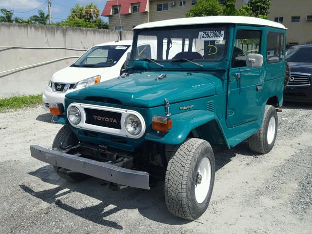 FJ40911310 - 1978 TOYOTA LANDCRUISR GREEN photo 2