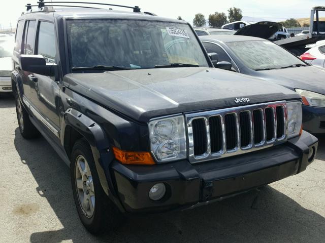 1J8HH58286C231033 - 2006 JEEP COMMANDER შავი ფოტო 1