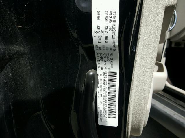 1J8HH58286C231033 - 2006 JEEP COMMANDER შავი ფოტო 10