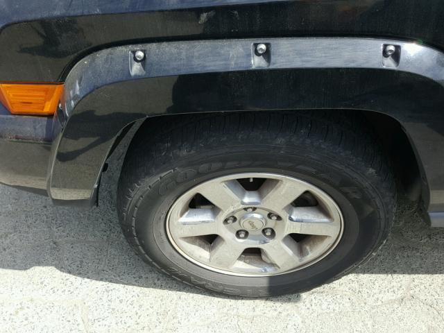 1J8HH58286C231033 - 2006 JEEP COMMANDER შავი ფოტო 9