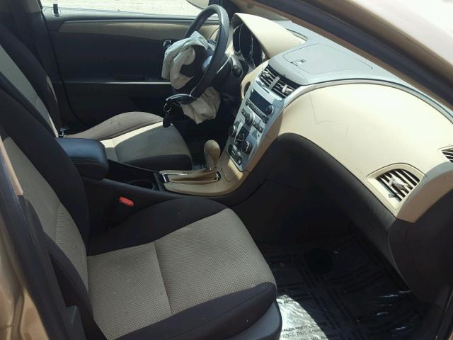 1G1ZG57B784206968 - 2008 CHEVROLET MALIBU LS GOLD photo 5