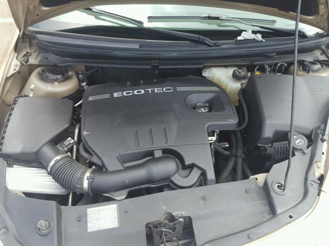 1G1ZG57B784206968 - 2008 CHEVROLET MALIBU LS GOLD photo 7