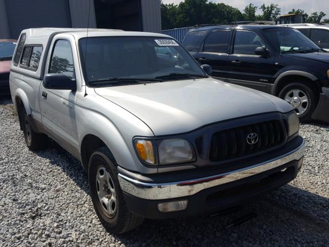 5TENL42N01Z838673 - 2001 TOYOTA TACOMA BEIGE photo 1