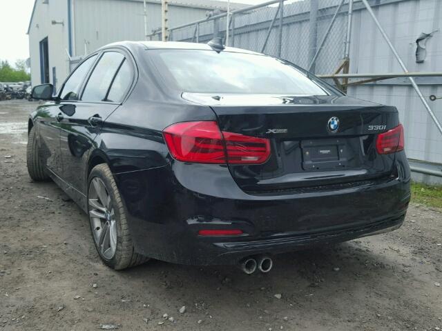 WBA8D9C36HA011363 - 2017 BMW 330 XI 黑色 照片 3