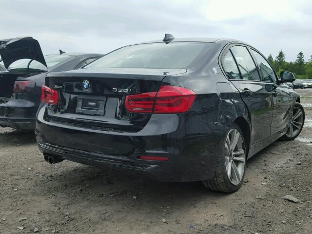 WBA8D9C36HA011363 - 2017 BMW 330 XI 黑色 照片 4