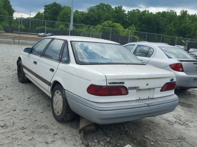 1FALP52U6NA197205 - 1992 FORD TAURUS GL WHITE photo 3