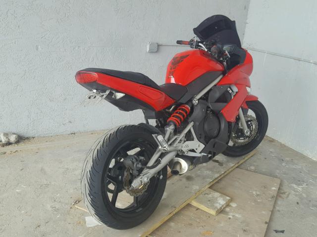 JKAEXEC189DA38291 - 2009 KAWASAKI EX650 C 红色 照片 4