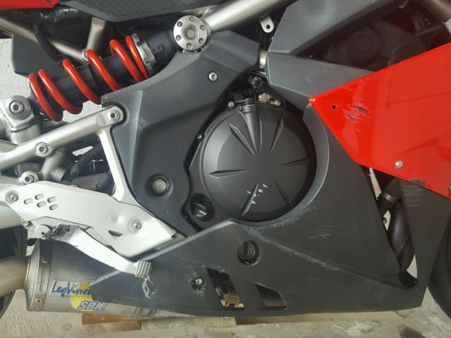 JKAEXEC189DA38291 - 2009 KAWASAKI EX650 C 红色 照片 7