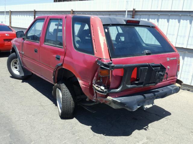 4S6CM58V5S4433617 - 1995 HONDA PASSPORT E RED photo 3
