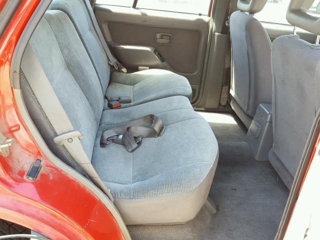 4S6CM58V5S4433617 - 1995 HONDA PASSPORT E RED photo 6