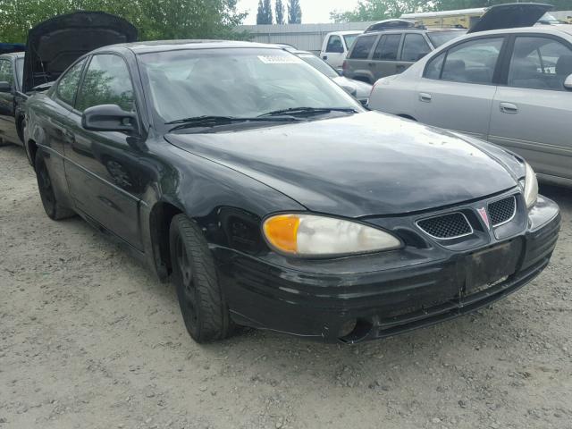 1G2NW12E41M528657 - 2001 PONTIAC GRAND AM G BLACK photo 1