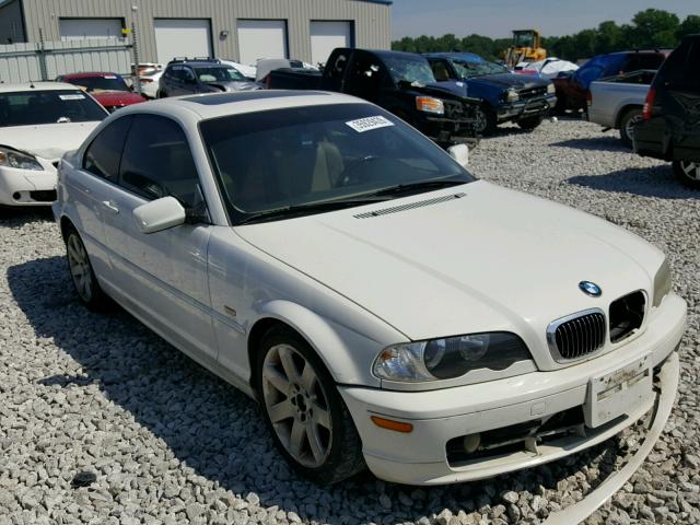 WBABM3348YJN80887 - 2000 BMW 323 CI WHITE photo 1