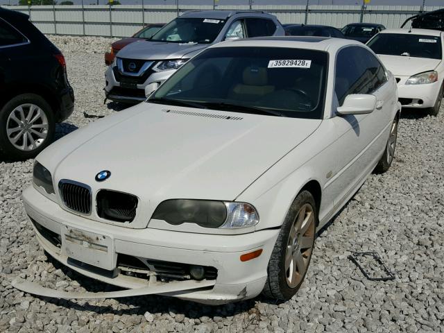 WBABM3348YJN80887 - 2000 BMW 323 CI WHITE photo 2
