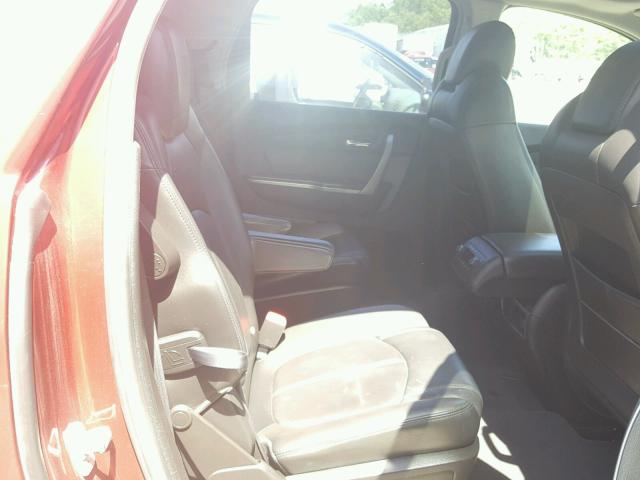 1GKEV33718J110468 - 2008 GMC ACADIA SLT მუქწითელი ფოტო 6