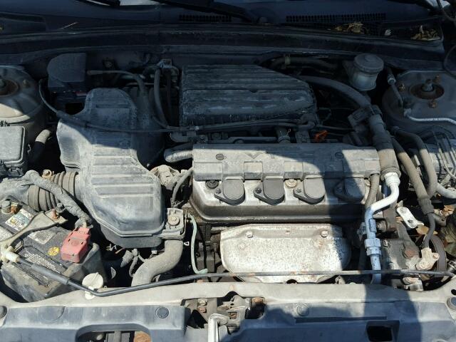 2HGES26724H577180 - 2004 HONDA CIVIC EX SILVER photo 7