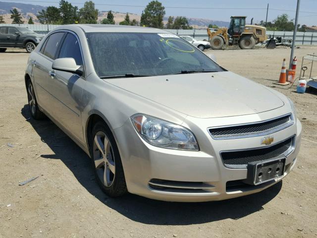 1G1ZC5E0XCF130303 - 2012 CHEVROLET MALIBU 1LT 金色 照片 1