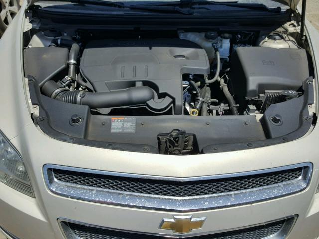 1G1ZC5E0XCF130303 - 2012 CHEVROLET MALIBU 1LT 金色 照片 7