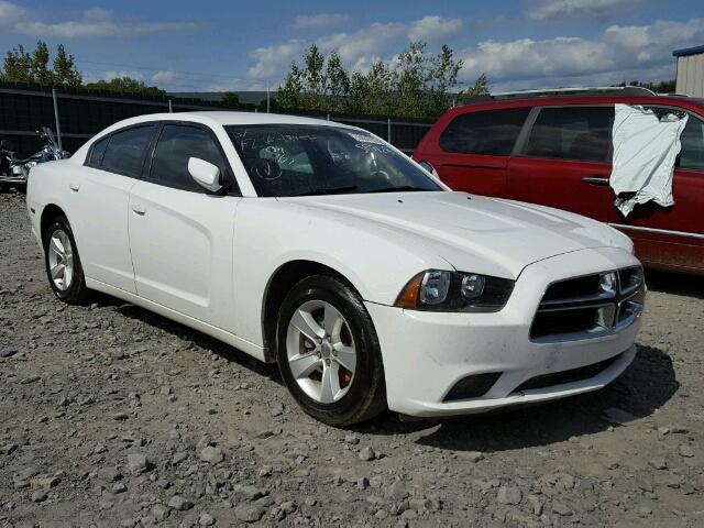 2B3CL3CG3BH606066 - 2011 DODGE CHARGER WHITE photo 1