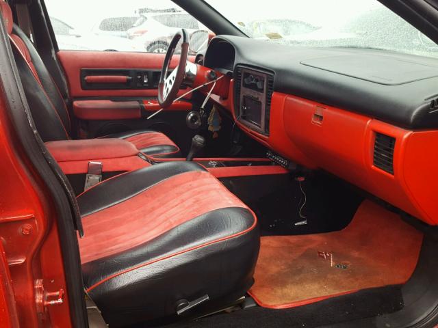 1G1BL52P9TR107063 - 1996 CHEVROLET CAPRICE / RED photo 5