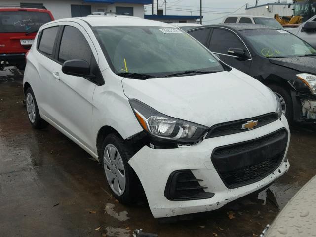 KL8CA6SA3HC839498 - 2017 CHEVROLET SPARK LS WHITE photo 1