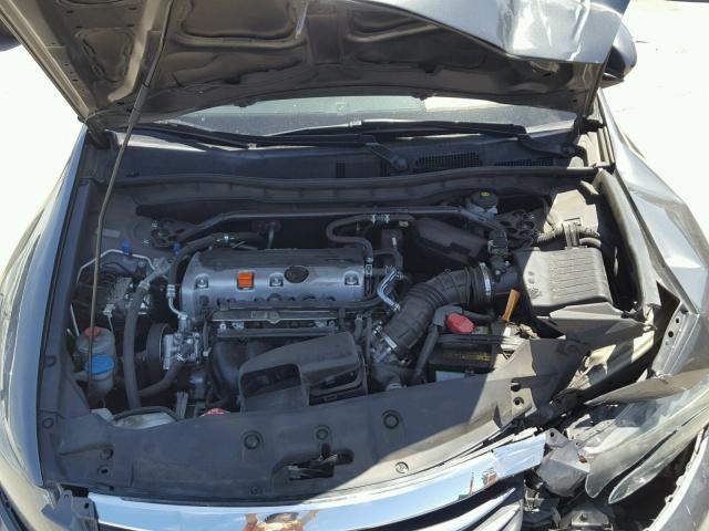 1HGCP2F85BA083831 - 2011 HONDA ACCORD EXL GRAY photo 7