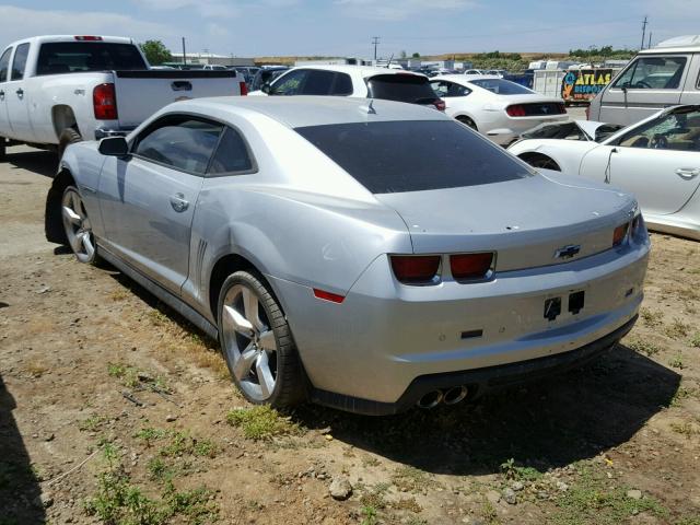 2G1FL1EP7D9803194 - 2013 CHEVROLET CAMARO ZL1 SILVER photo 3