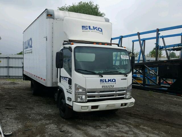 4KLC4W1N78J802694 - 2008 ISUZU NPR WHITE photo 1