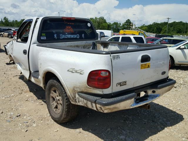 2FTRF08W94CA17702 - 2004 FORD F-150 HERI WHITE photo 3