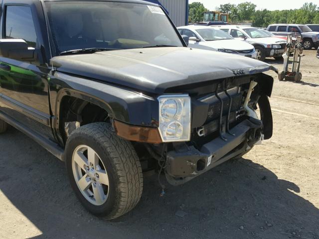 1J8HG48K16C151716 - 2006 JEEP COMMANDER 黑色 照片 9