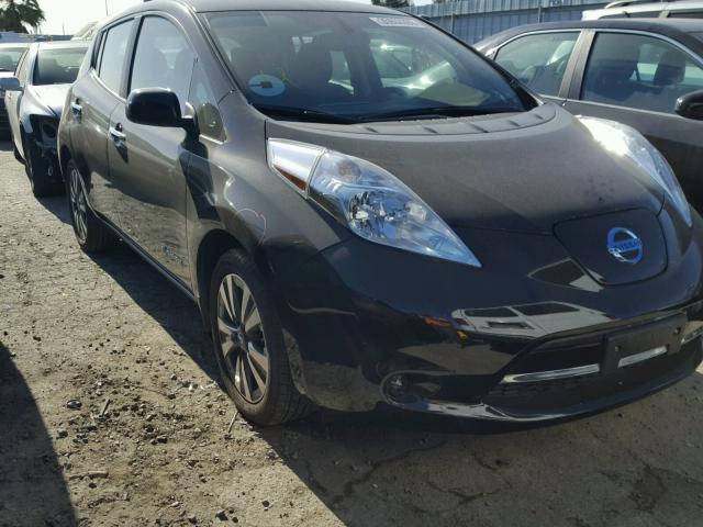 1N4BZ0CP1GC303259 - 2016 NISSAN LEAF SV BLACK photo 1