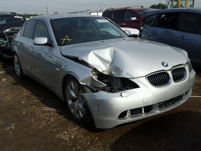 WBANB33554B110204 - 2004 BMW 545 I SILVER photo 1