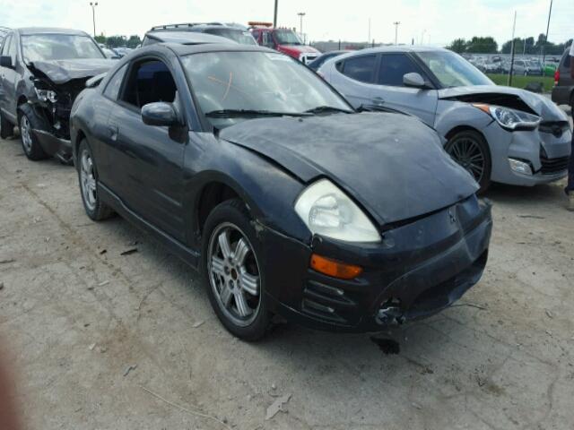 4A3AC84L6YE146395 - 2000 MITSUBISHI ECLIPSE GT BLACK photo 1