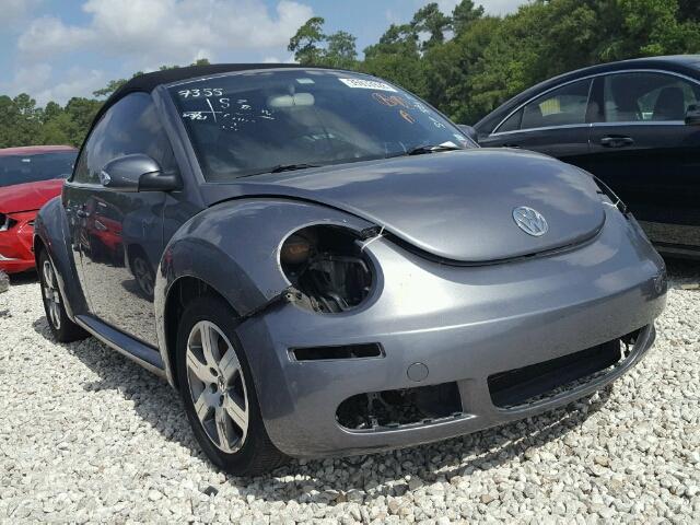 3VWRF31Y56M331137 - 2006 VOLKSWAGEN NEW BEETLE 灰色 照片 1
