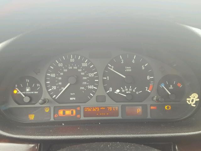 WBAAZ33415KW75343 - 2005 BMW 325 IS SUL GRAY photo 8