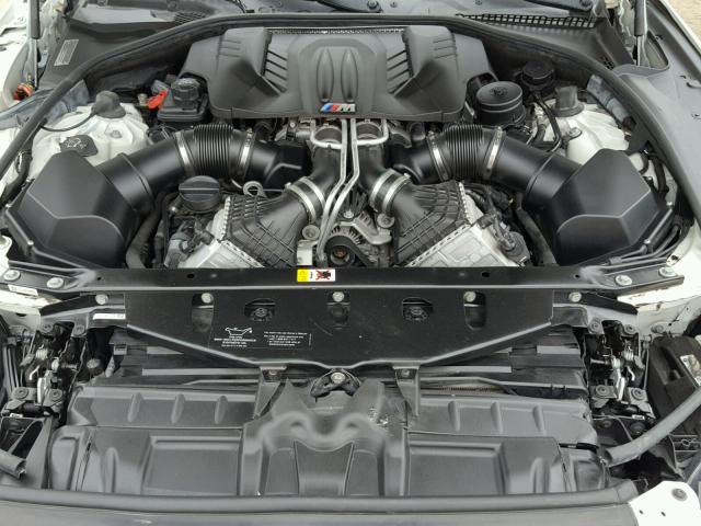 WBSLX9C53DC968658 - 2013 BMW M6 WHITE photo 7
